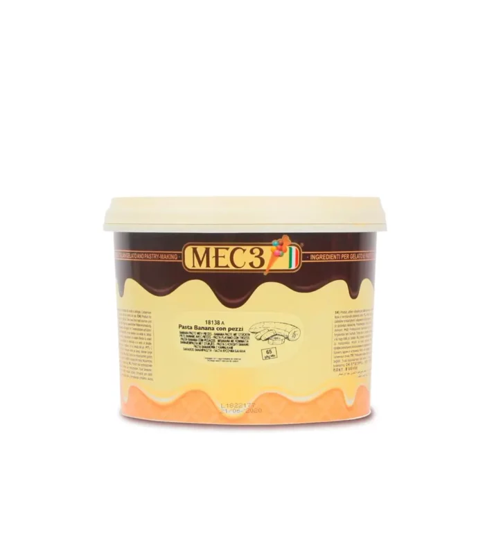 Pâte Banane Avec Morceaux MEC3