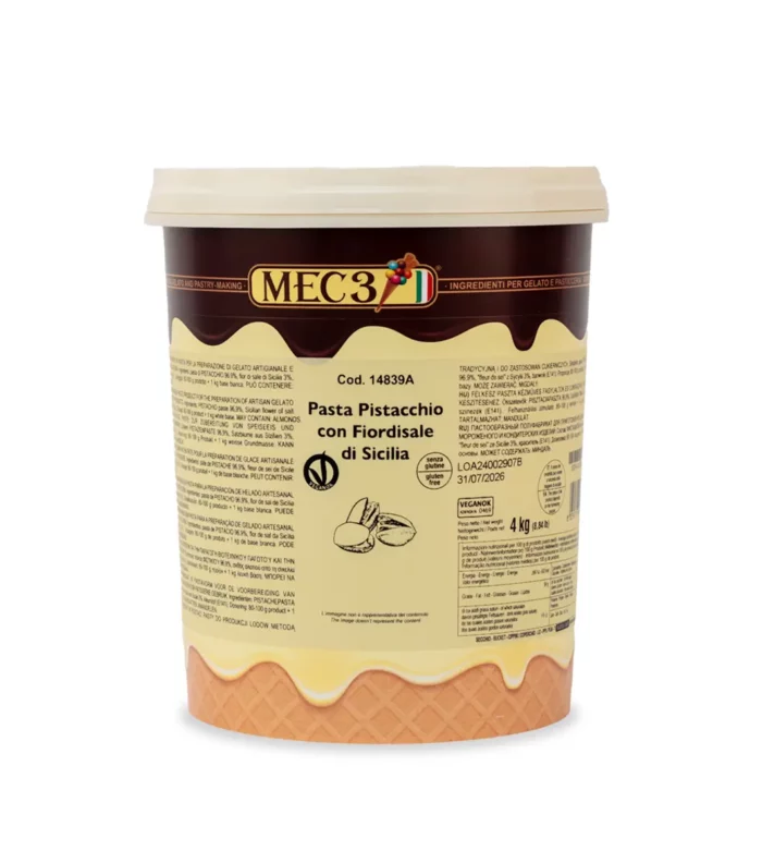 Pâte Pistacchio Con Fiordisale Di Sicilia MEC3 Pâte Pistacchio Con Fiordisale Di Sicilia MEC3