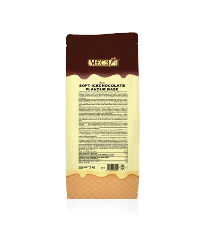 Soft-ice chocolate flavored base MEC3
