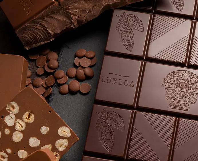 Chocolat de couverture au Lait GHANA SELECTION 43% LUBECA