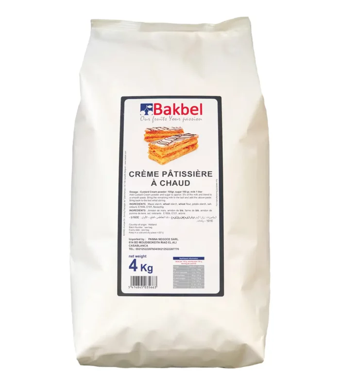 Crème Pâtissière a Chaud BAKBEL