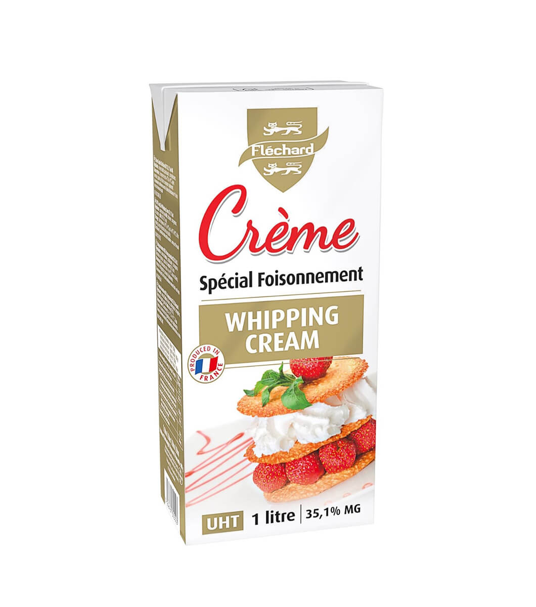 Crème Spéciale Foisonnement UHT 35.1% Fléchard Crème Spéciale Foisonnement UHT 35.1% Fléchard