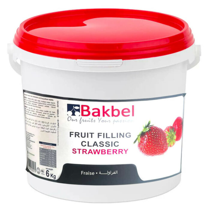 Fourrage Deluxe Fraise 50% BAKBEL Fourrage Deluxe Fraise 50% BAKBEL