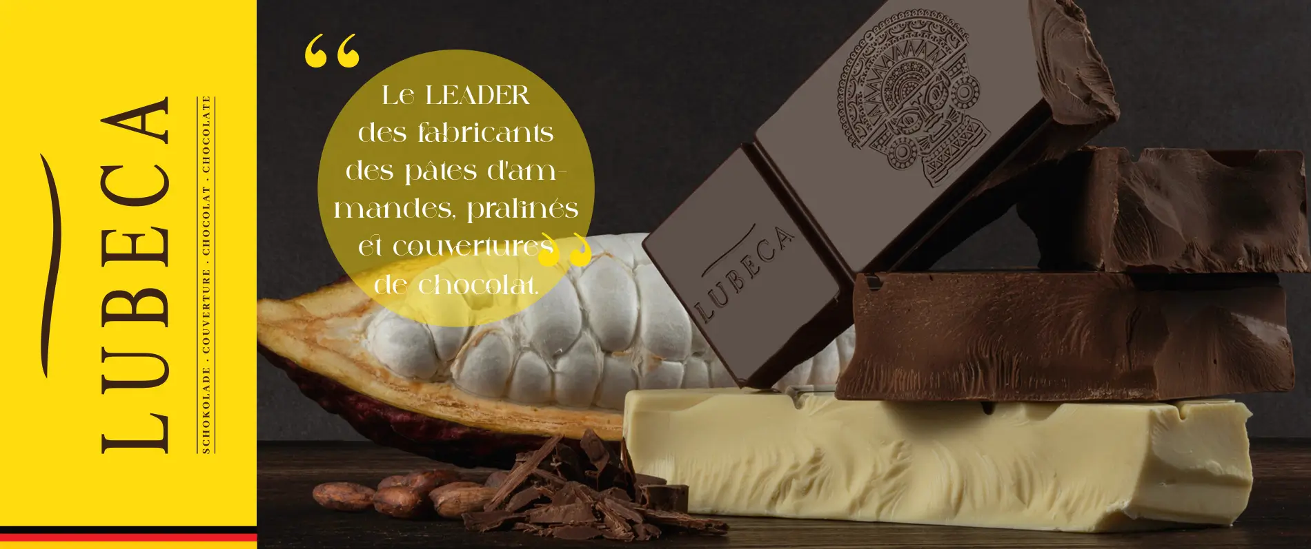 Chocolat de couverture LUBECA