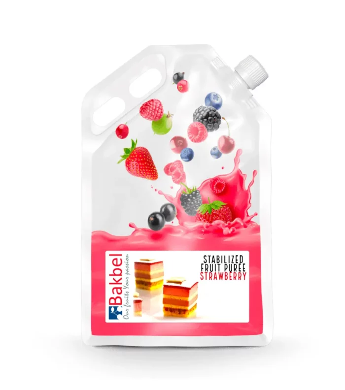 Stabilized Fruit Purée Fraise BAKBEL