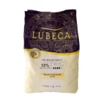 Chocolat de couverture blanc weisse 33% Lubeca
