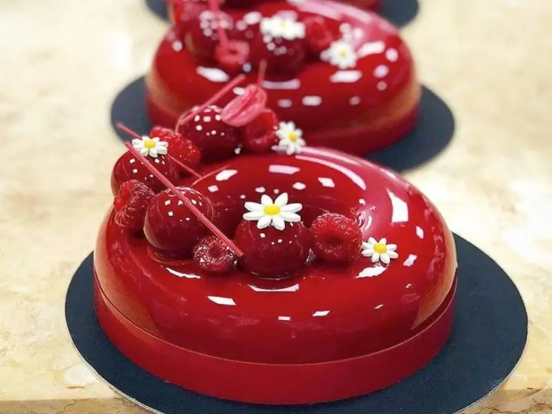 Miroir Deluxe à Froid Framboise BAKBEL