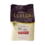 Chocolat de couverture au lait ghana selection 43% LUBECA