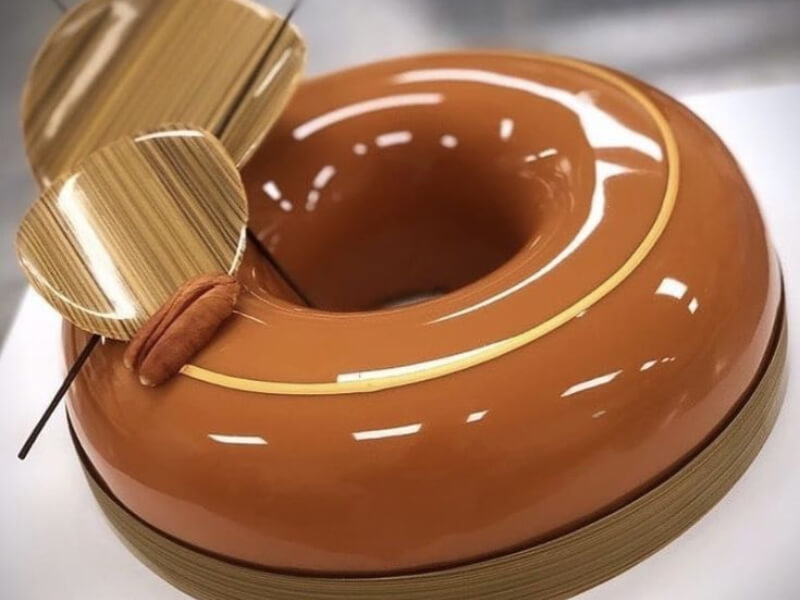 Miroir Deluxe à Froid Caramel Toffee BAKBEL