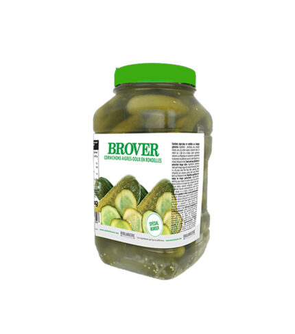 Cornichons Rondelles BROVER