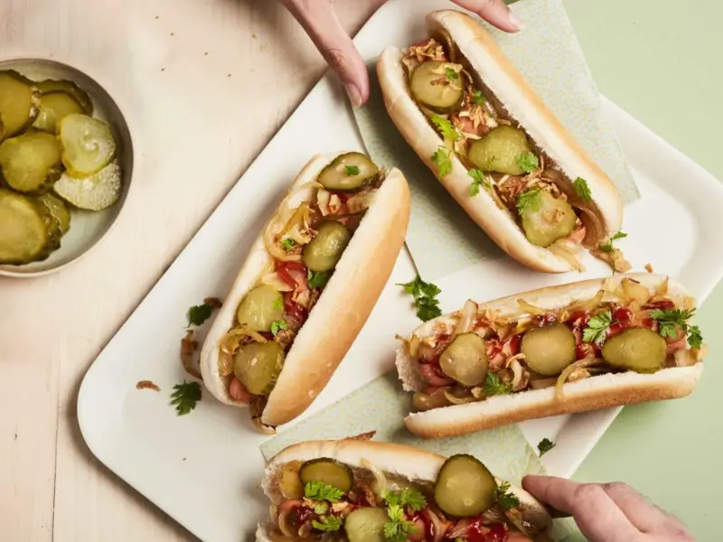 Cornichons rondelles spécial burger bocal