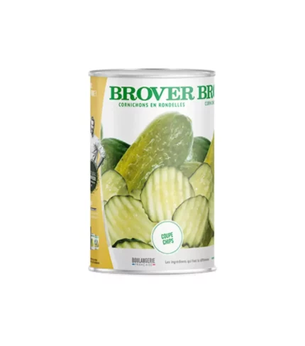 Cornichons rondelles spécial burger BROVER