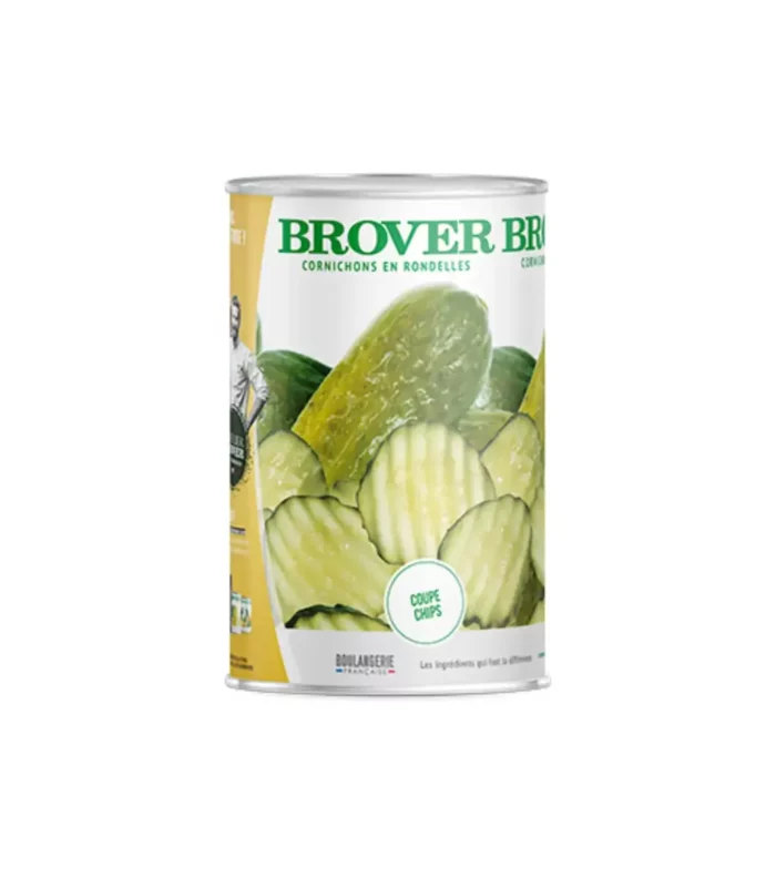 Cornichons rondelles spécial burger BROVER Cornichons rondelles spécial burger BROVER
