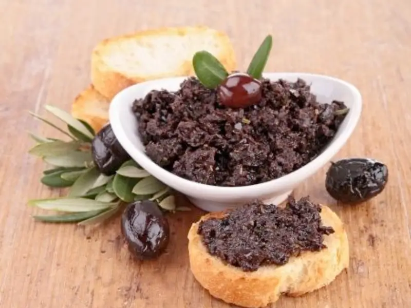Délice d'olives noires à tartiner bocal en plastique