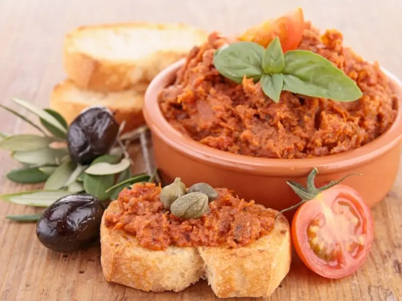Délice de tomates à tartiner bocal en plastique