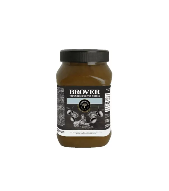 Tapenade d'olives noires BROVER Tapenade d'olives noires BROVER