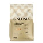 Sinfonia Caramel Oro Chocolat de Couverture blanc