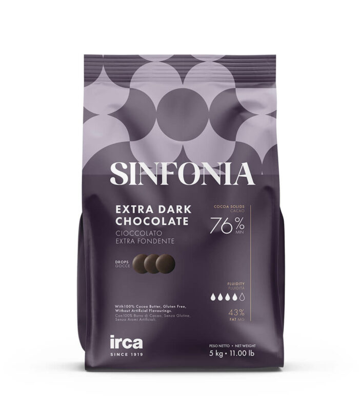 Sinfonia Chocolat de Couverture Noir 76%