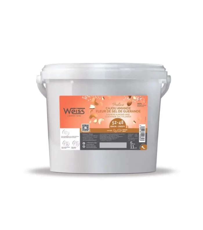 Praliné Cajou Fleur de Sel Weiss