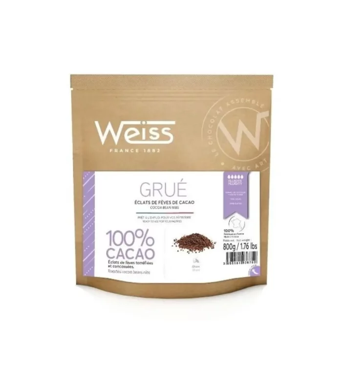 Grué de cacao 800g Weiss Grué de cacao 800g Weiss