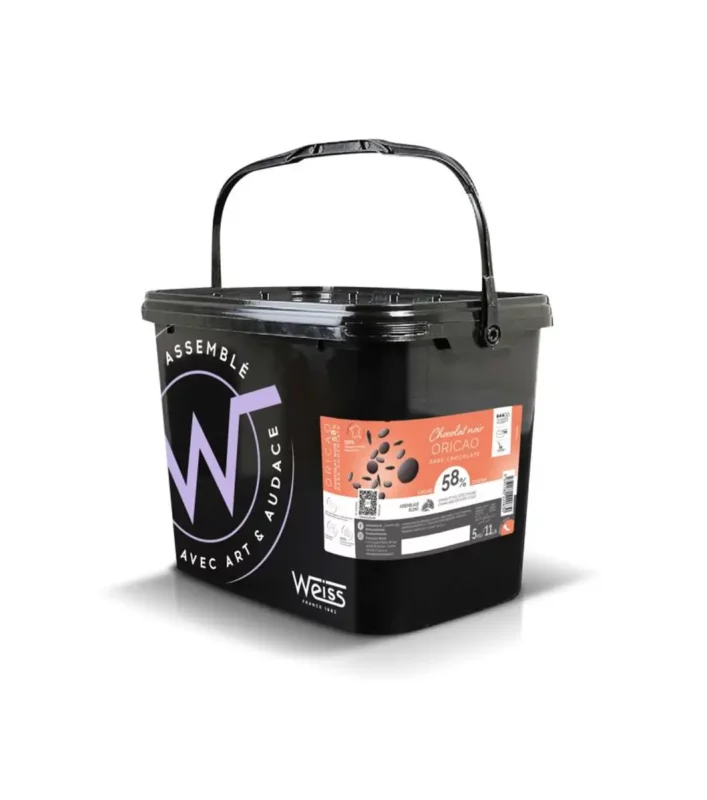 Fondette Oricao 58% Noir 5kg Weiss