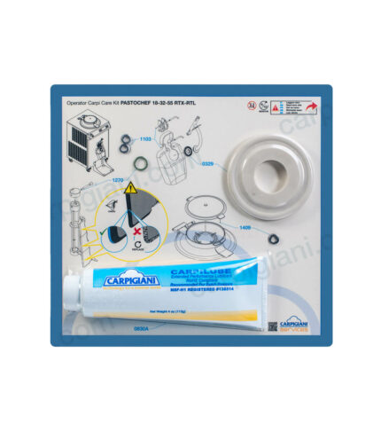 Carpicare Kit Pastochef 18-32-55 RTX-RTL