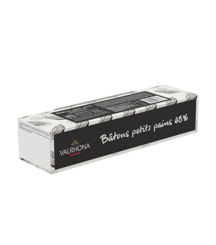 Bâton petits pains 5,3 g chocolat noir 48% Valrhona