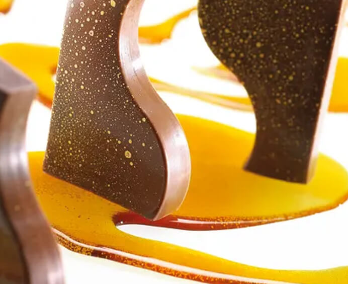 Caramélia 36% - fèves Valrhona