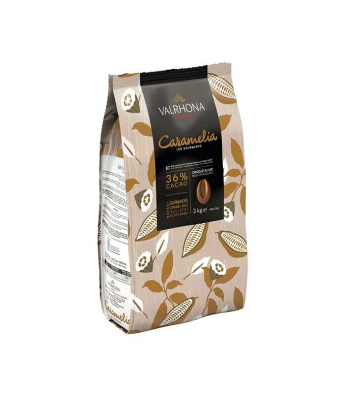 Caramélia 36% - fèves Valrhona