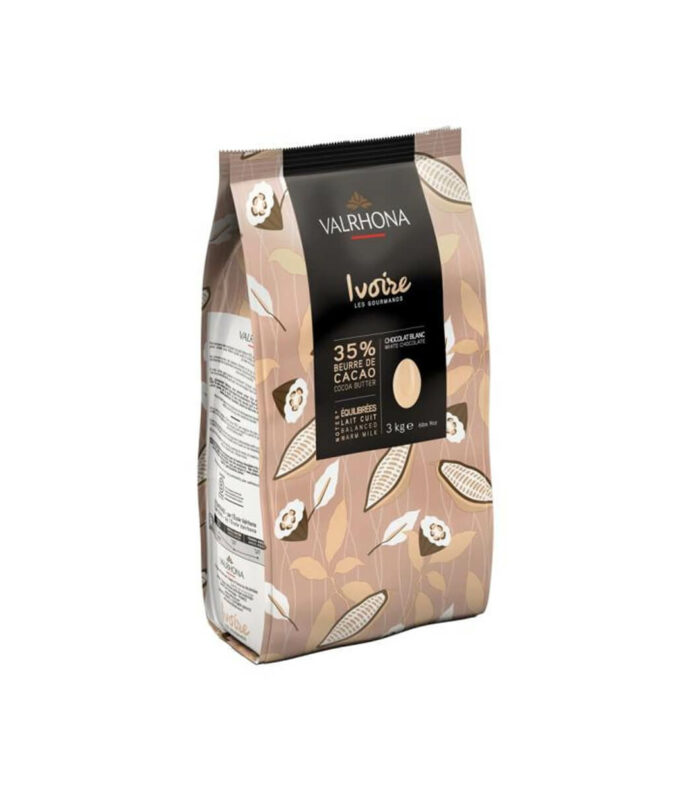 Chocolat blanc Ivoire 35% - fèves