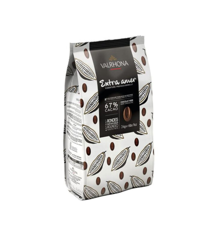 Extra amer 67% - fèves - Valrhona Extra amer 67% - fèves - Valrhona