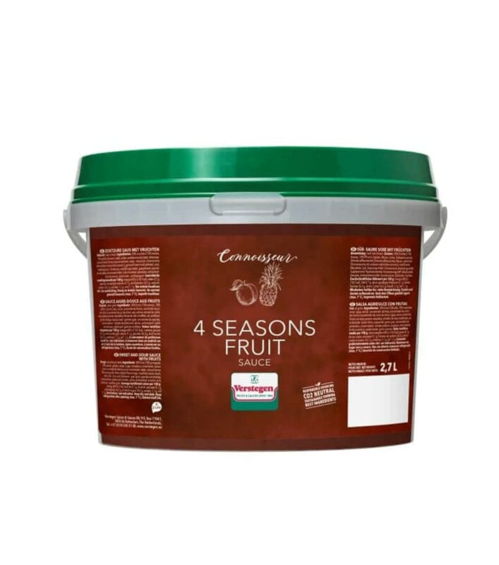Sauce aux fruits 4 saisons - Connaisseur - Seau