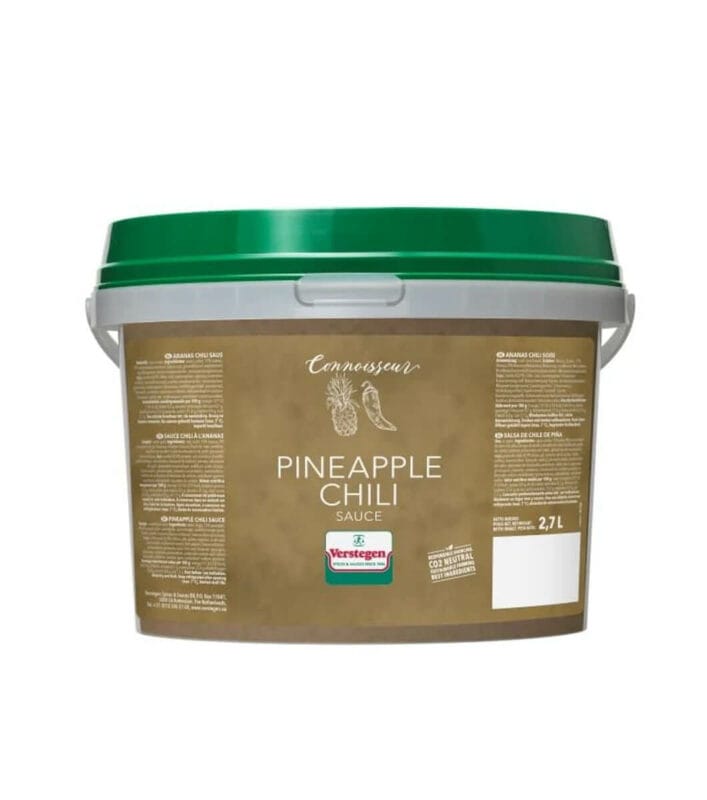 Sauce chili à l'ananas - Connaisseur - Seau