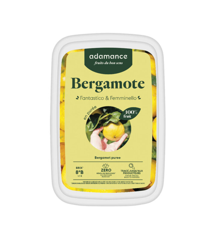 Purée de bergamote surgelée - Adamance Purée de bergamote surgelée - Adamance