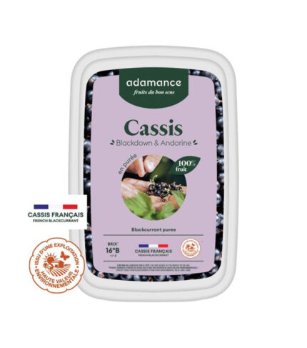 Purée de cassis surgelée - Adamance