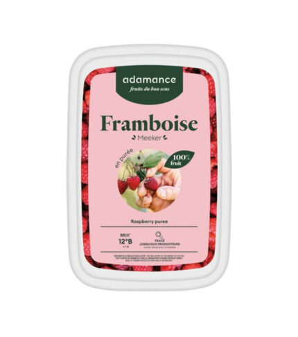 Purée de framboise surgelée Adamance