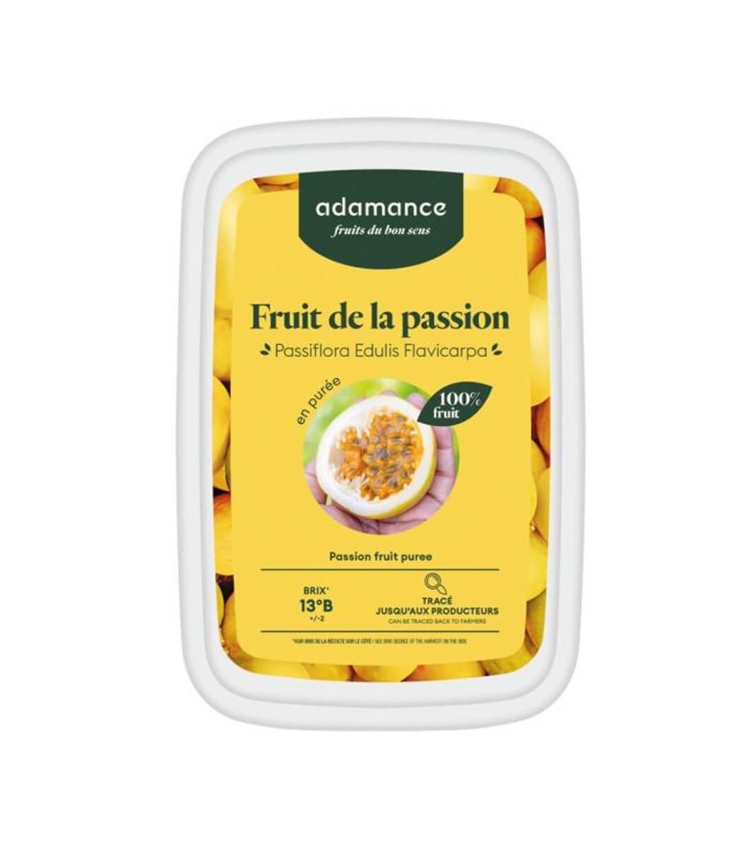 Purée de fruit de la passion surgelée Adamance Purée de fruit de la passion surgelée Adamance