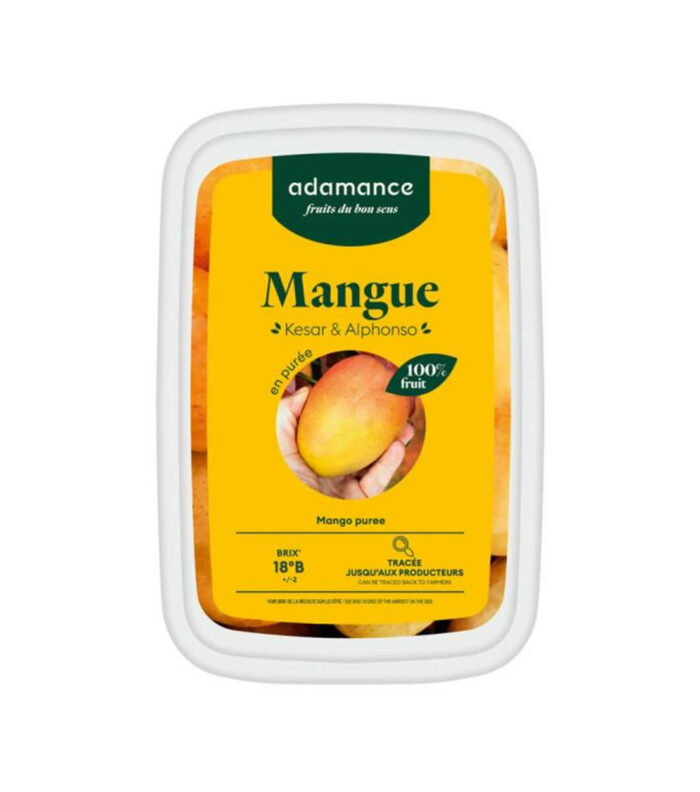 Purée de mangue surgelée Adamance Purée de mangue surgelée Adamance