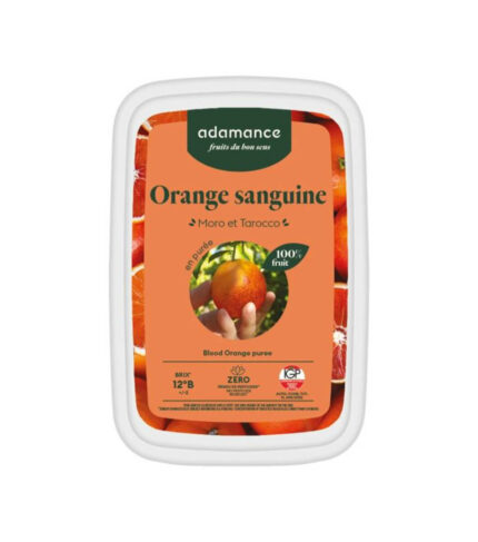 Purée d'orange sanguine surgelée Adamance