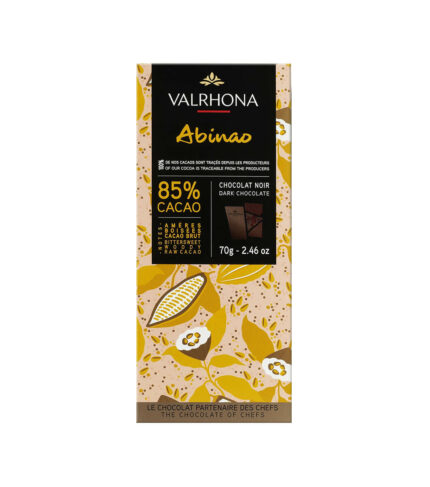 Tablette chocolat noir Abinao 85%