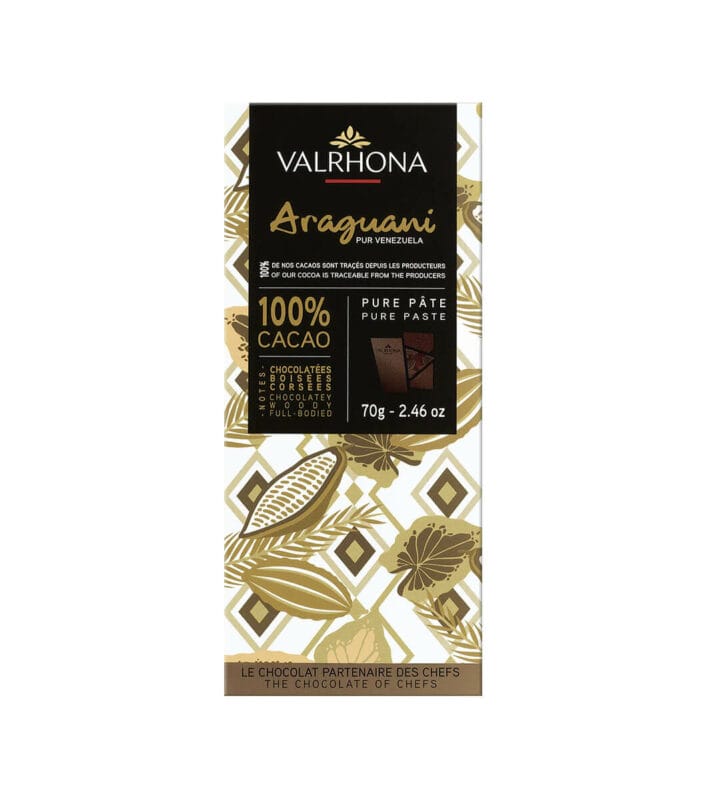 Tablette pure pâte Araguani 100%