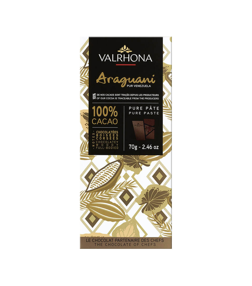 Tablette pure pâte Araguani 100% Tablette pure pâte Araguani 100%