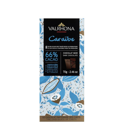 Tablette chocolat noir Caraïbe 66%