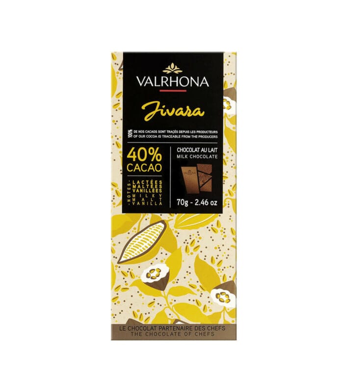 Tablette chocolat au lait Jivara 40%