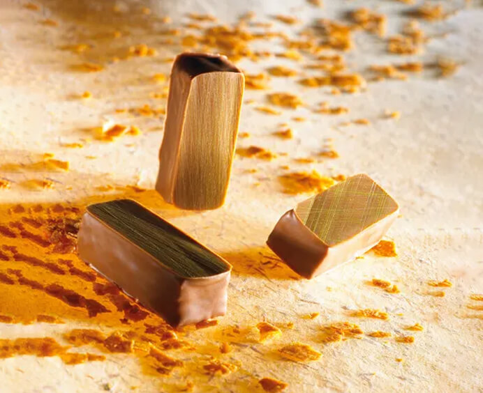 Eclat d'or brisures de crêpes croustillantes - Valrhona