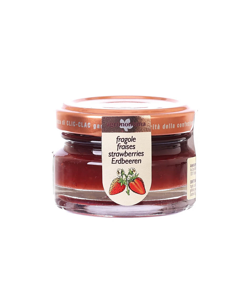 Confiture de Fraises Mini-dose AGRIMONTANA Confiture de Fraises Mini-dose AGRIMONTANA