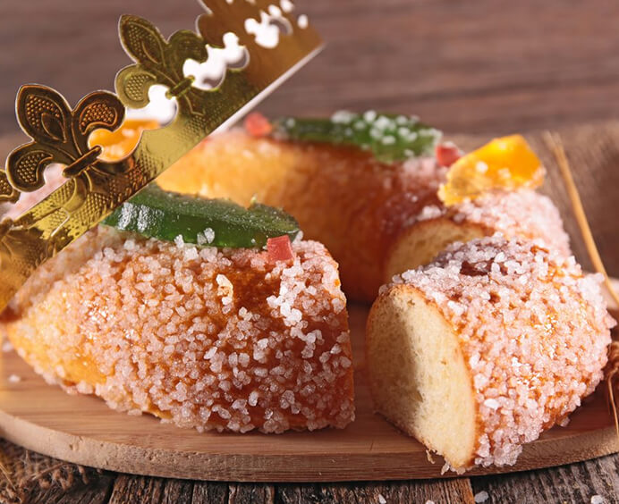 Cubes de Mandarine Confite 3x3 mm