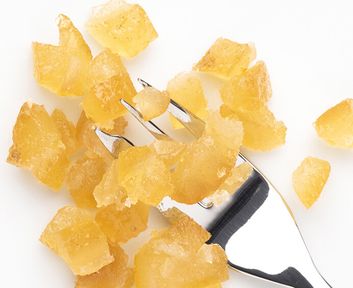 Écorces de Citron Confites en Cubes 8x8 mm