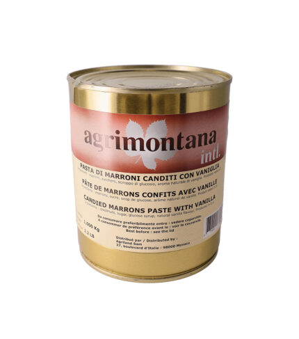 Pâte de Marrons Confits à la Vanille