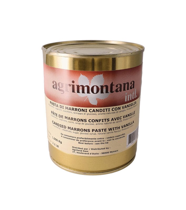 Pâte de Marrons Confits à la Vanille